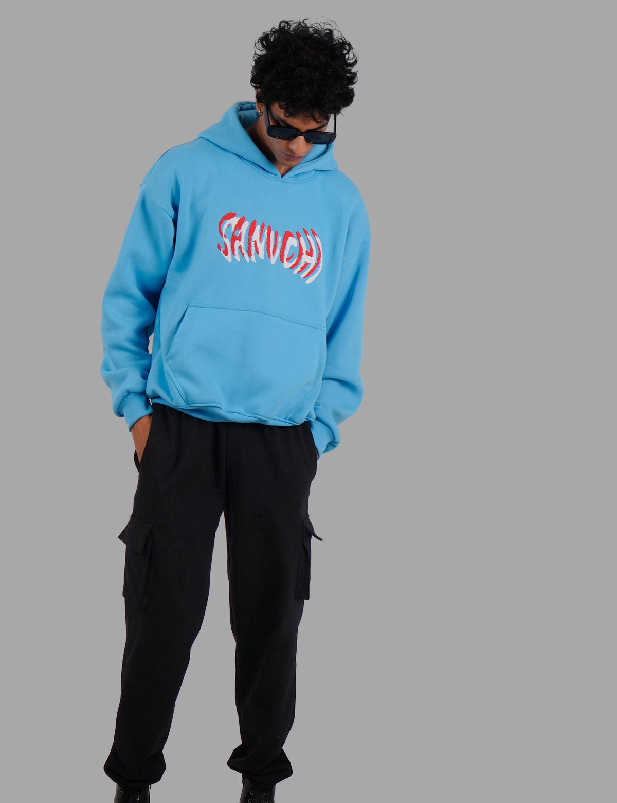 Love Bites Hoodie - Sky Blue