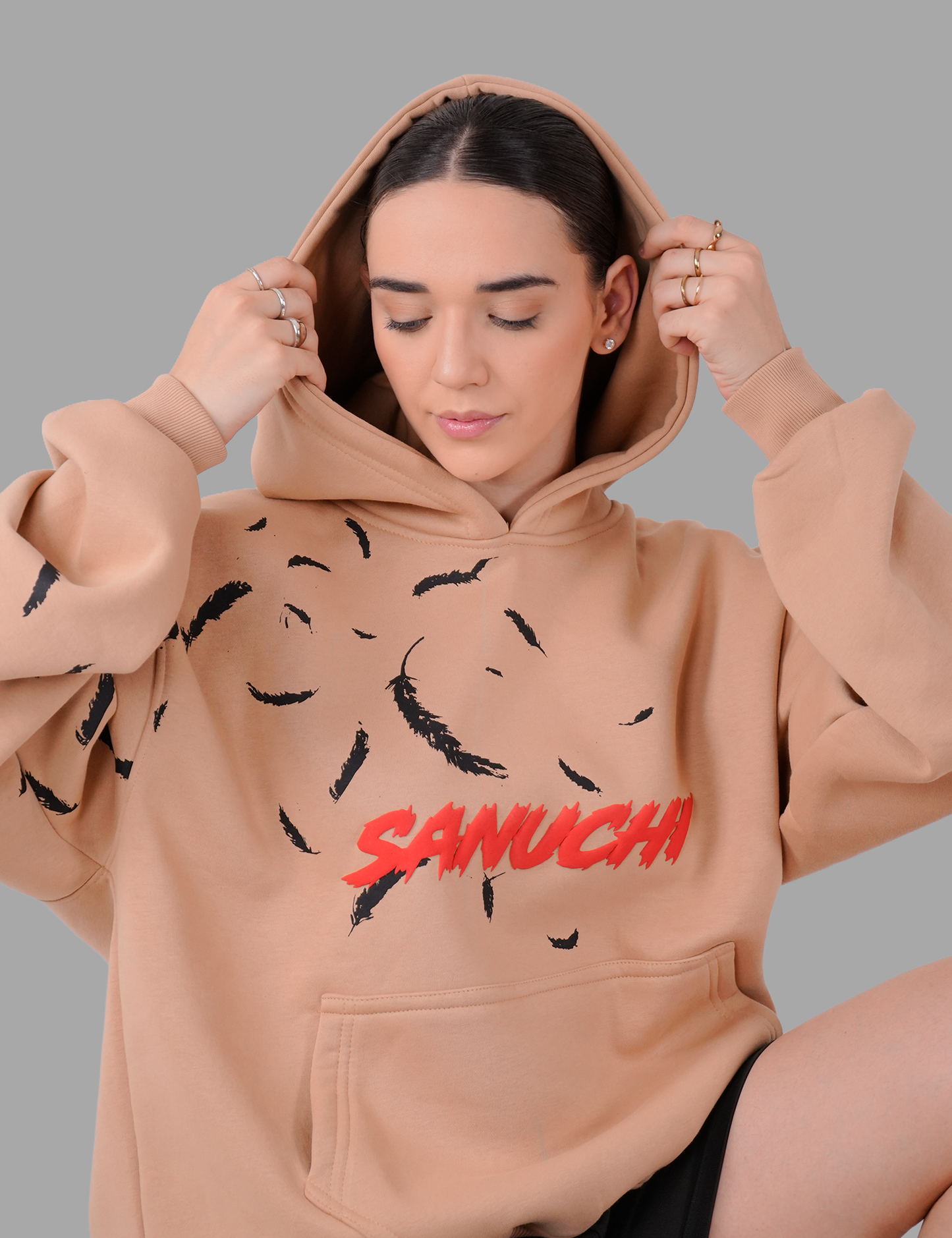 Featherweight Hoodie - Beige