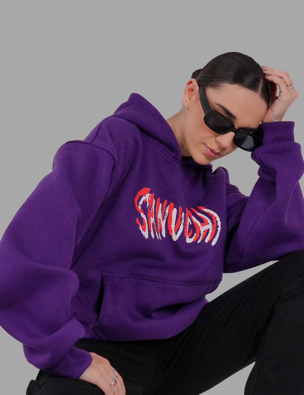 Love Bites Hoodie - Purple