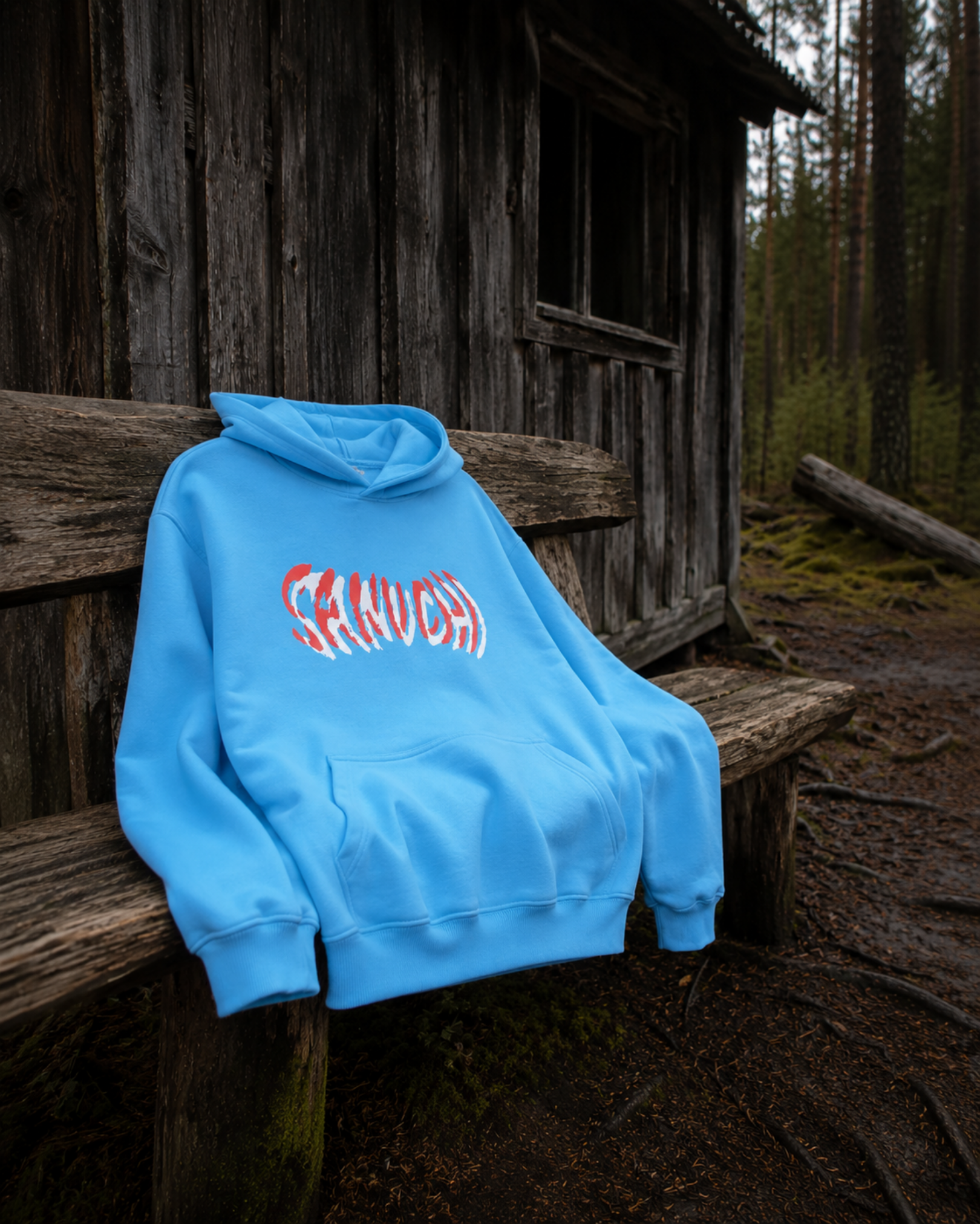 Love Bites Hoodie - Sky Blue