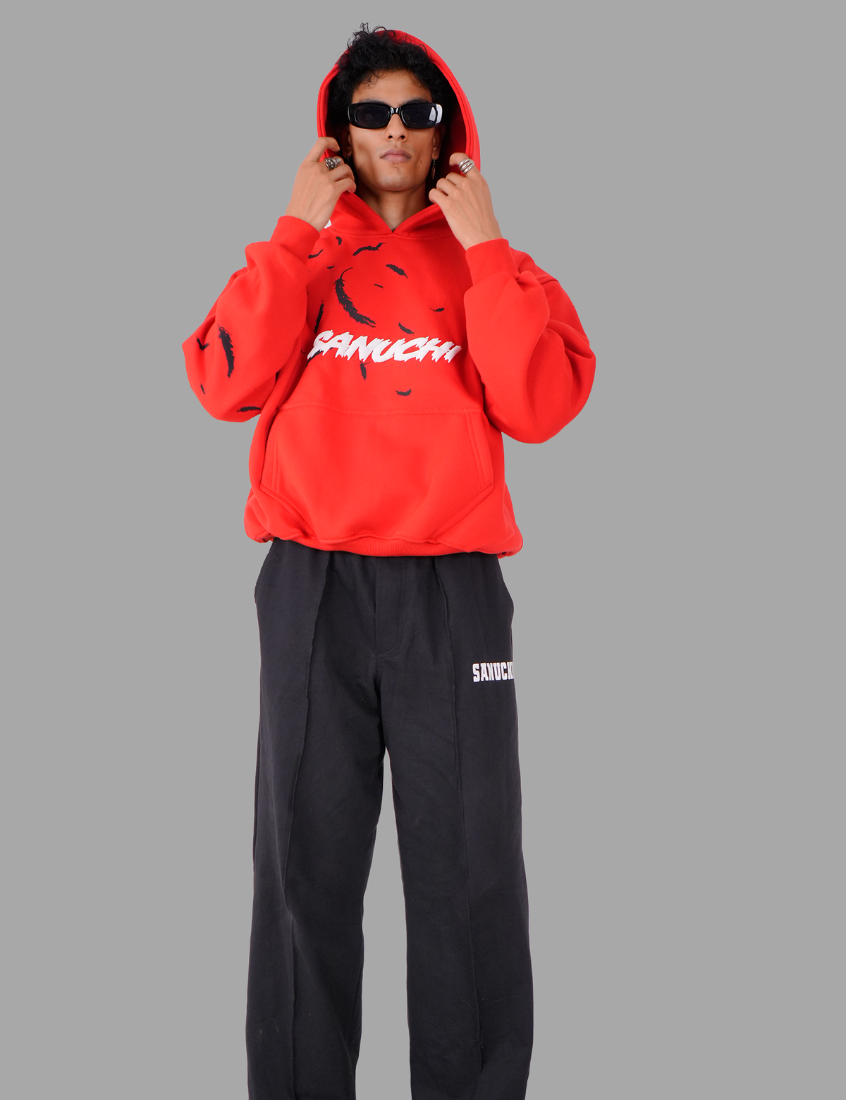 Featherweight Hoodie - Red