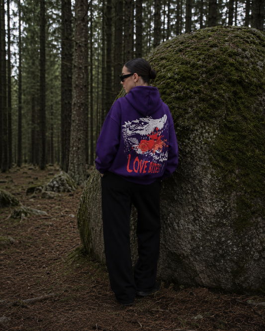 Love Bites Hoodie - Purple