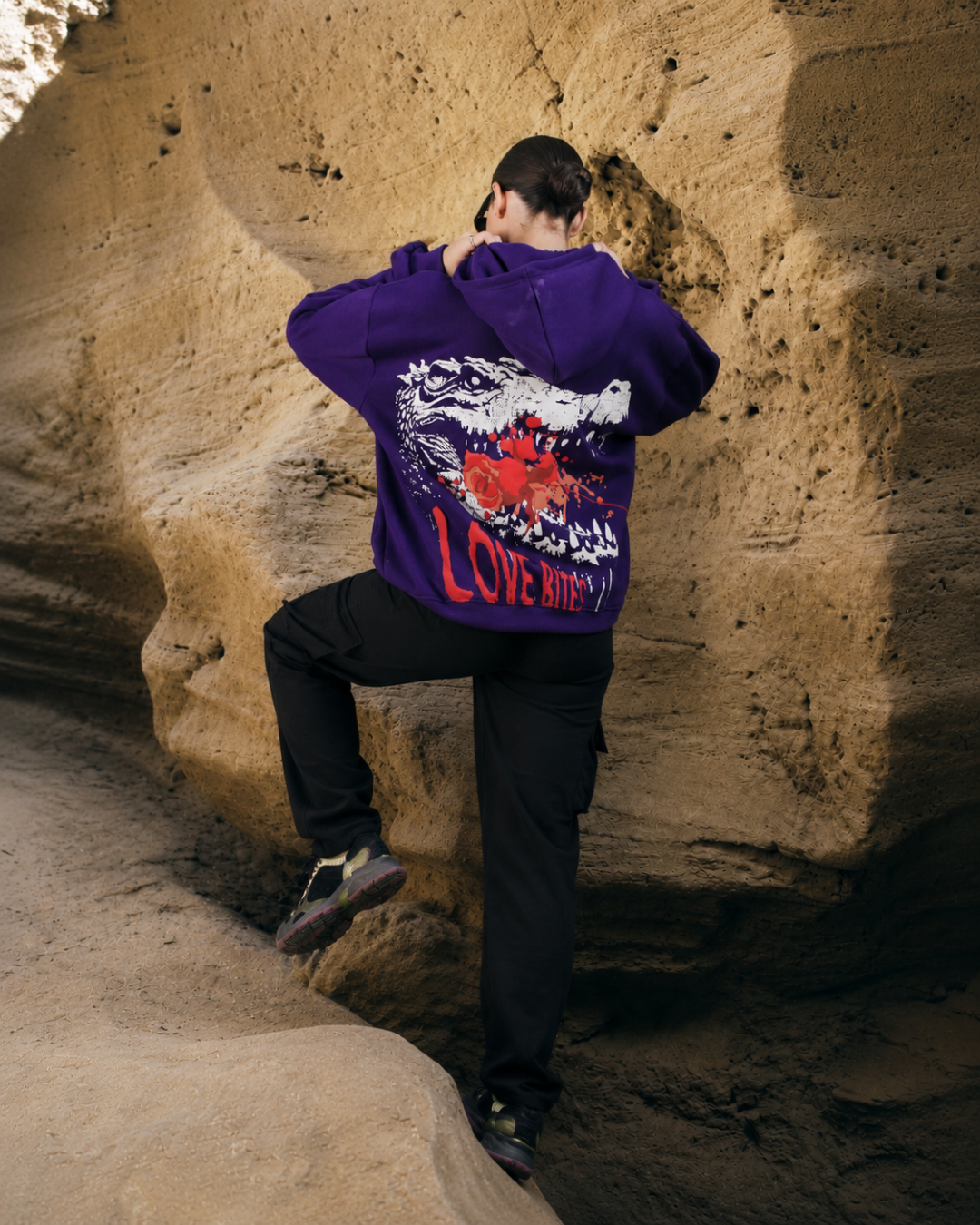 Love Bites Hoodie - Purple