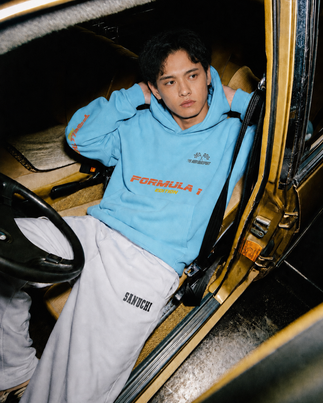 Burn/Revive Hoodie - Sky Blue